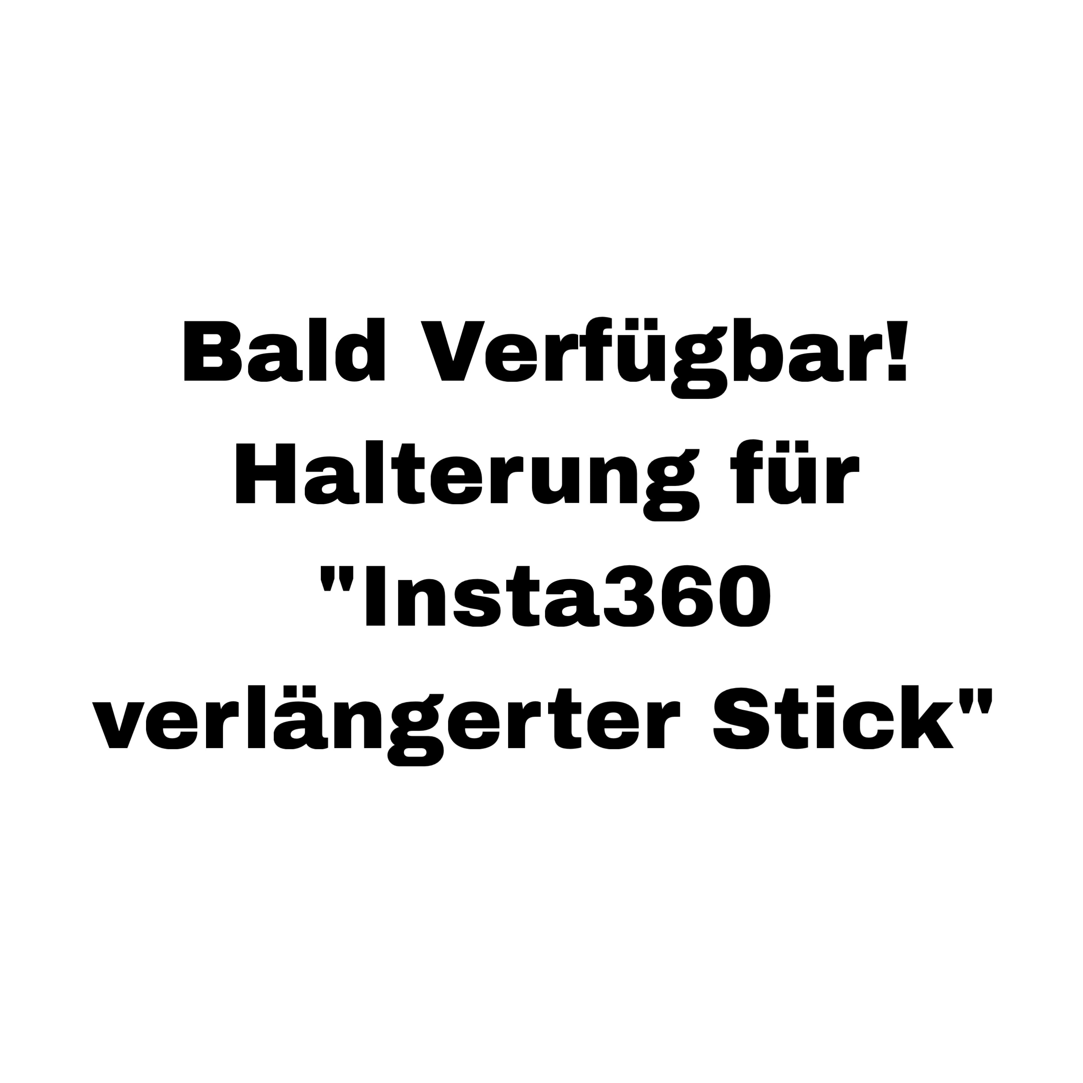 RideMount - Motorrad Halterung Insta360 Verlängerter Selfie Stick