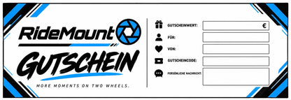 RideMount Geschenkgutschein