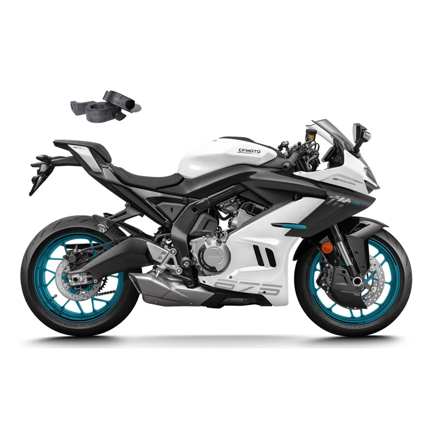 CF Moto 675SR-R Halterung für Insta360 X4, X5 & DJI Osmo